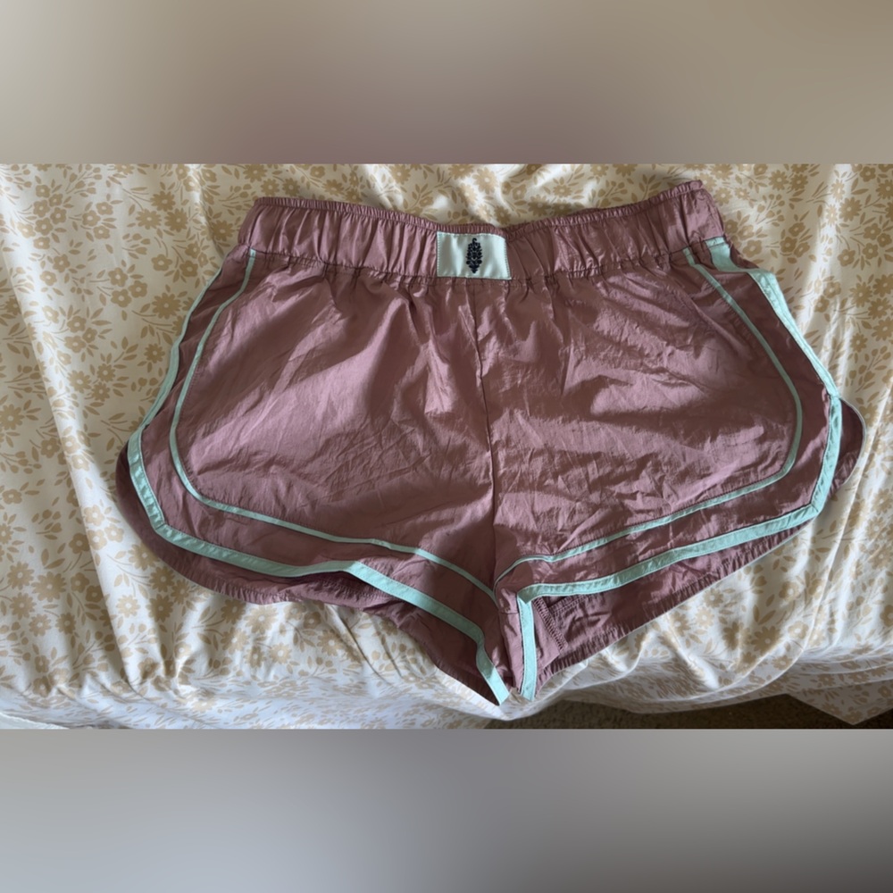Free People Varsity Blues Shorts
